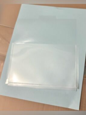 Clear Acrylic Display Sign Holder - Portrait